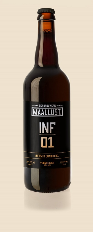 INF01 - Brouwerij Maallust Belgian Quadrupel 750ml - 1