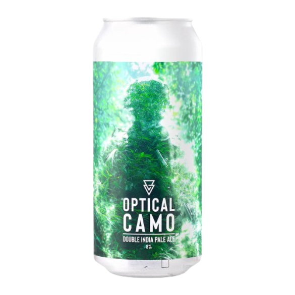 Optical Camo - Azvex Brewing Company IPA - Imperial / Double New England / Hazy 440ml - 1