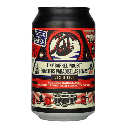 Tiny Barrel Roasters Paradise Las Lomas - Mad Scientist Stout - Imperial / Double Coffee 330ml - 1