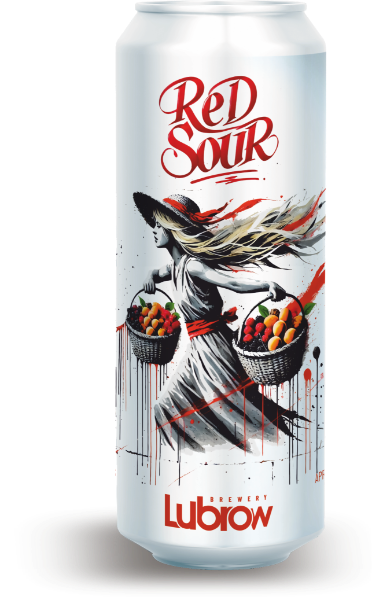Red Sour - Lubrow Brewery Sour - Fruited 500ml - 1