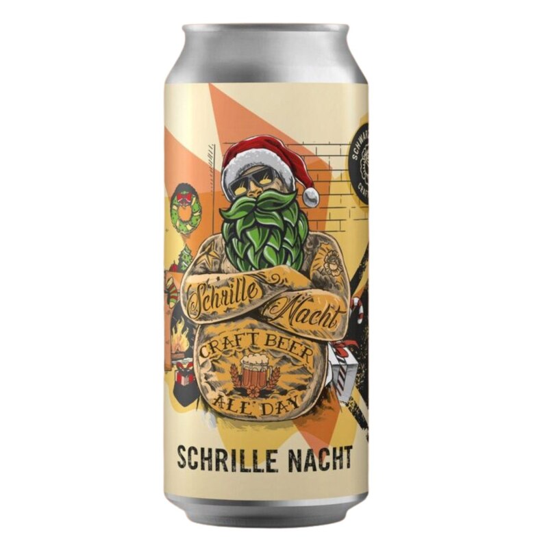 Schrille Nacht - Schwarze Rose IPA - American 440ml - 1