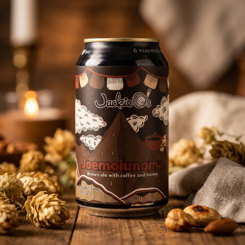 Joemolungma - Jackie O’s Brewery Brown Ale - American 355ml - 1