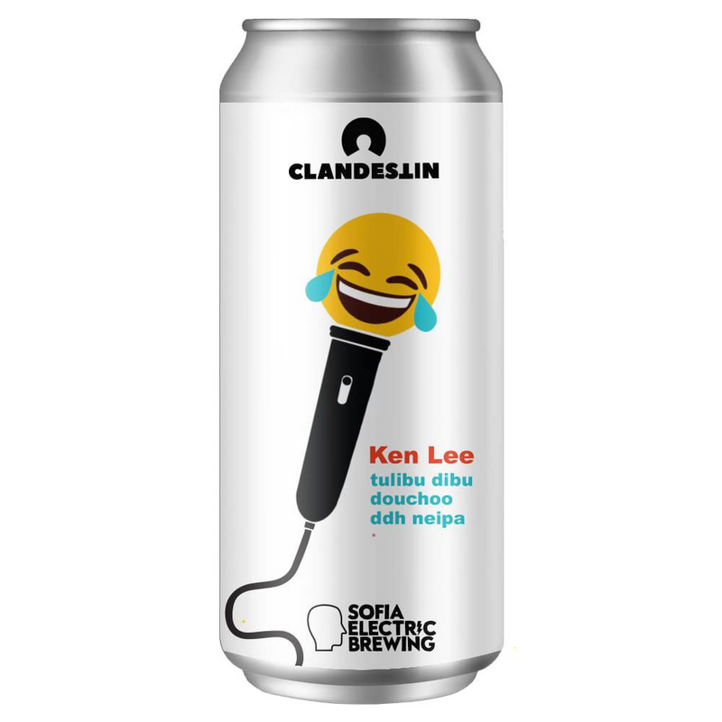 Ken Lee - Clandestin Beer IPA - New England / Hazy 500ml - 1