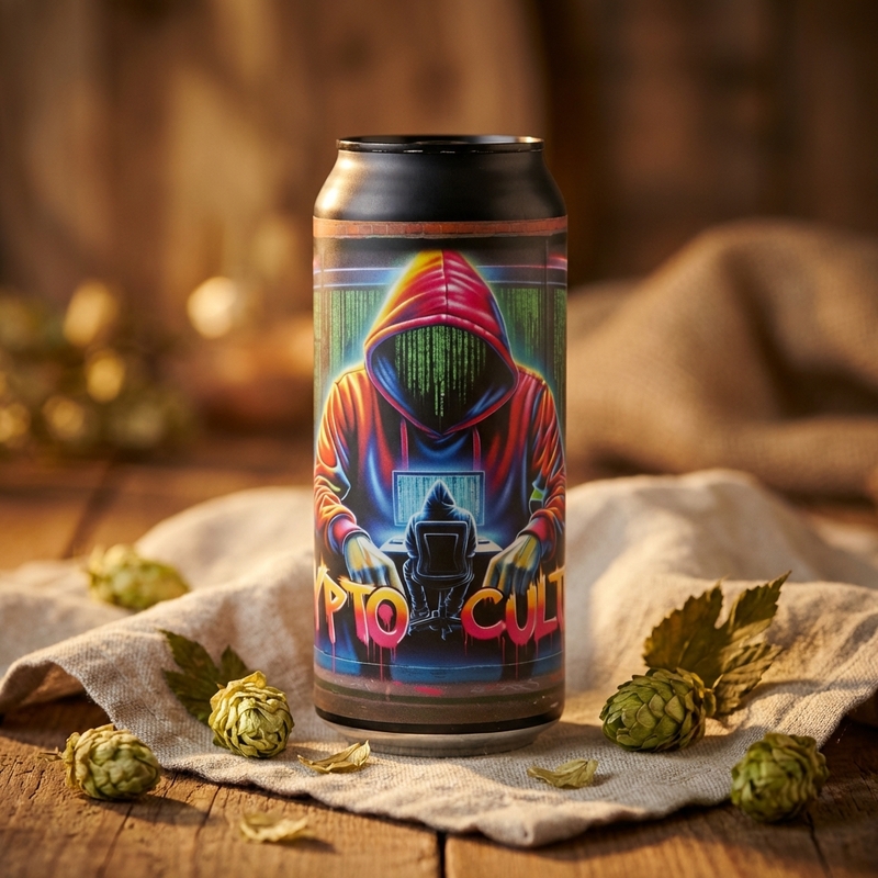 Crypto Culture - DankHouse Brewing Company IPA - New England / Hazy 473ml - 2