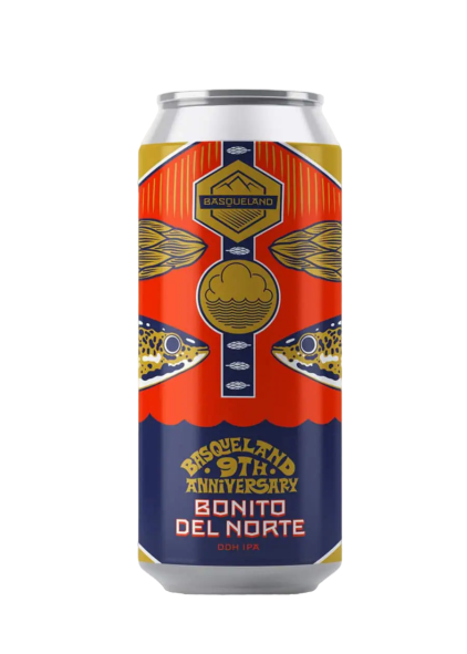 Bonito Del Norte - Basqueland Brewing IPA - New England / Hazy 440ml - 1