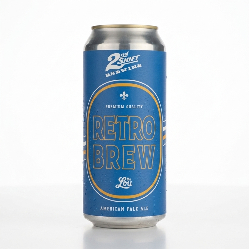 Retro Brew (2025) - 2nd Shift Brewing Pale Ale - American 473ml - 2