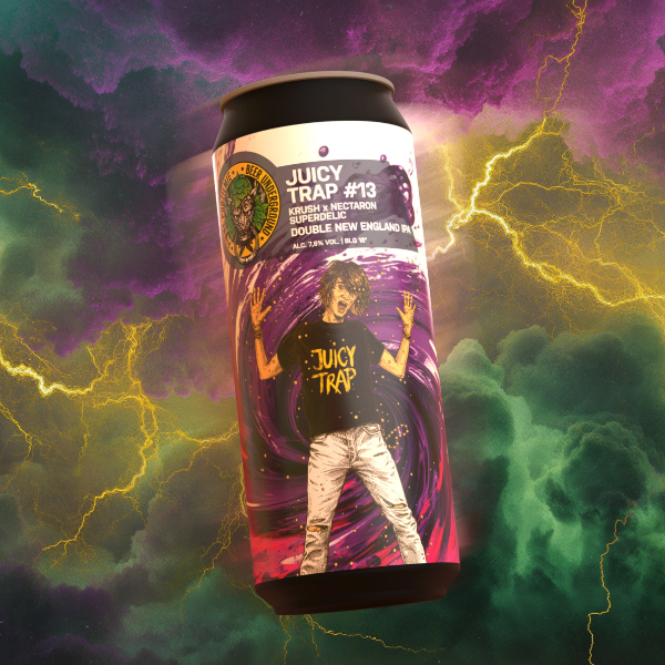 Juicy Trap #13 - Piwne Podziemie / Beer Underground IPA - Imperial / Double New England / Hazy 500ml - 1
