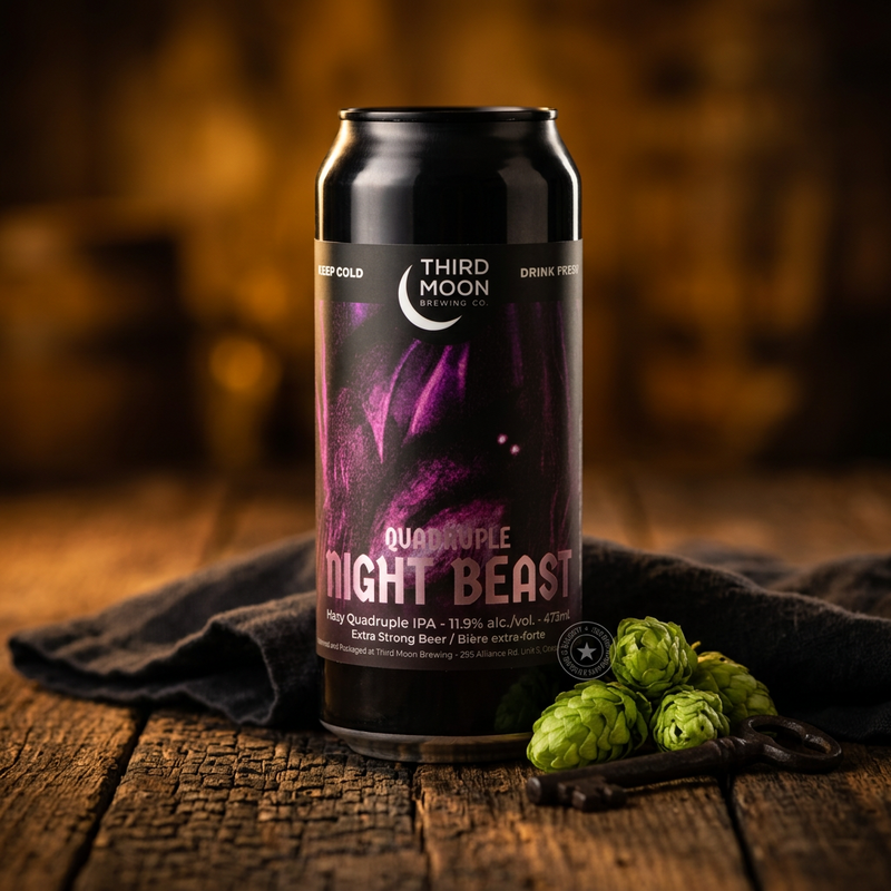 Quadruple Night Beast - Third Moon Brewing Company IPA - Quadruple 473ml - 1