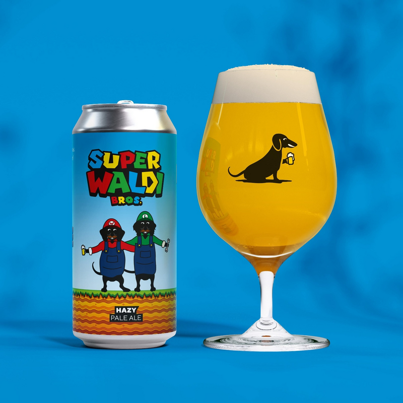 Super Waldi Bros. - Lieber Waldi Pale Ale - New England / Hazy 440ml - 1