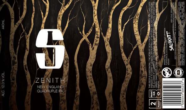 Zenith - Salikatt IPA - Quadruple 440ml - 1