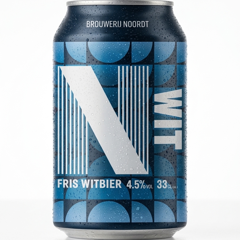Wit - Brouwerij Noordt Wheat Beer - Witbier / Blanche 330ml - 2