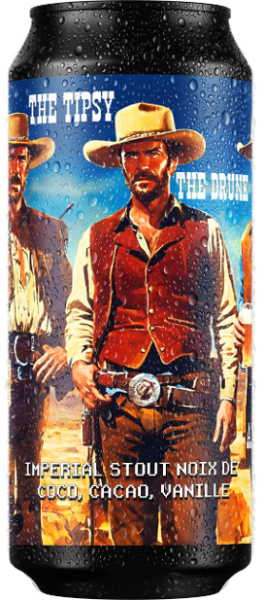 The Tipsy, The Drunk and The Hangover - Game Over Brewing Co. Stout - Imperial / Double Pastry 440ml - 1