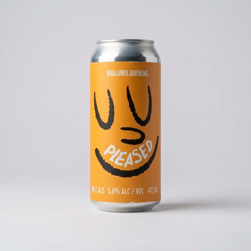 Pleased - Badlands Pale Ale - American 473ml - 1