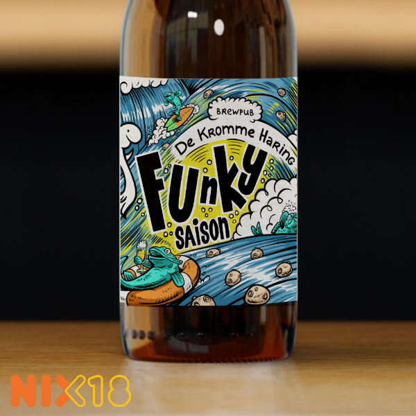 Funky Saison: Dreamy Fish - De Kromme Haring Farmhouse Ale - Saison 330ml - 1