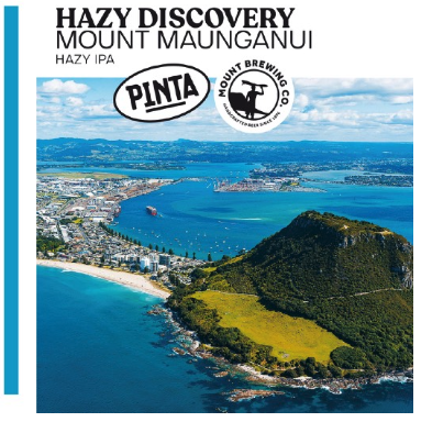 Hazy Discovery: Mount Maunganui (collab Mount Brewing) - PINTA IPA - New England / Hazy 500ml - 1