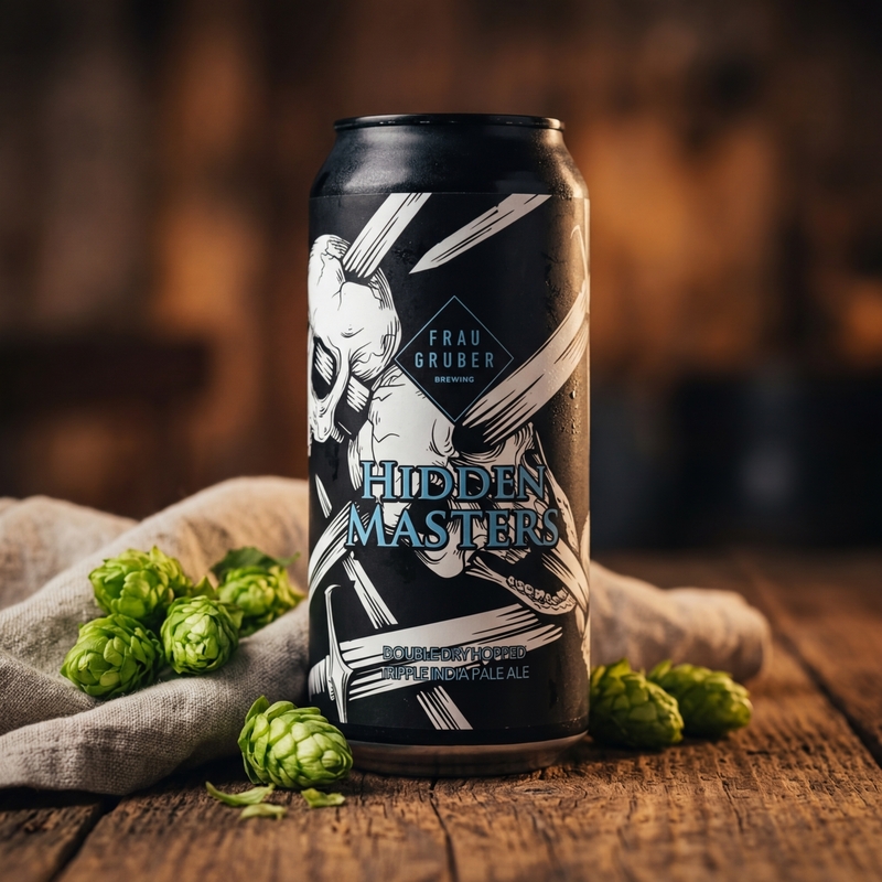 Hidden Masters - FrauGruber Brewing IPA - Triple New England / Hazy 440ml - 2
