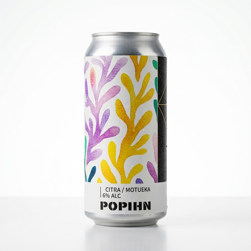 NEIPA DDH – Citra / Motueka - Popihn IPA - New England / Hazy 440ml - 1