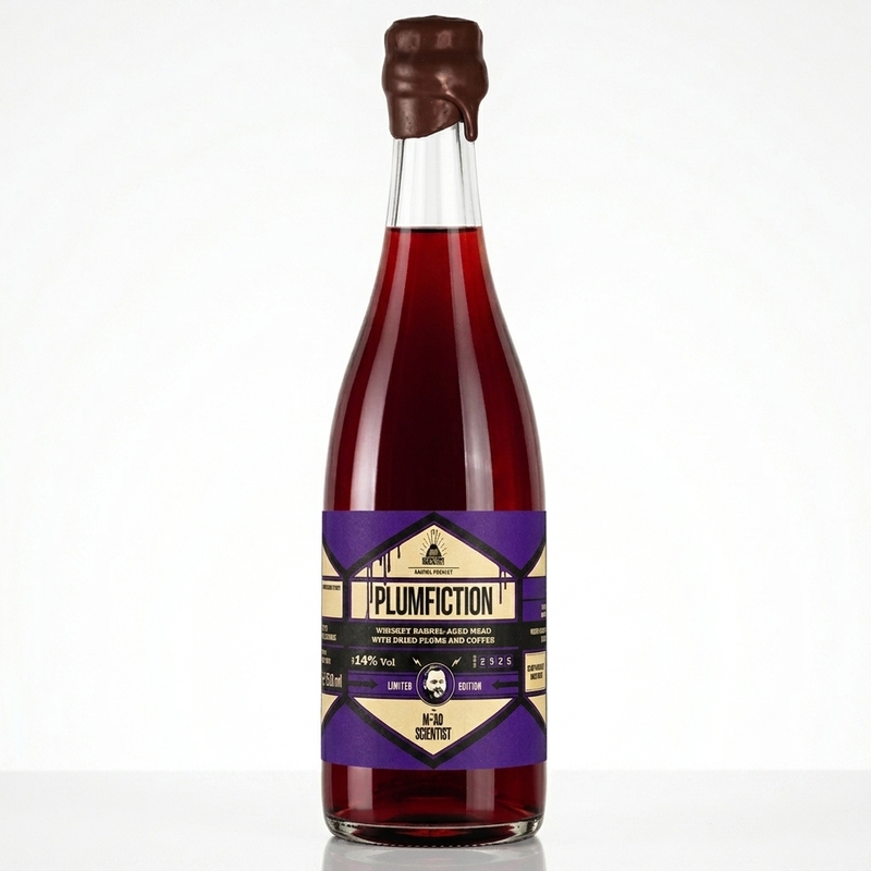 Plumfiction Mead - Mad Scientist Mead - Melomel nullml - 2