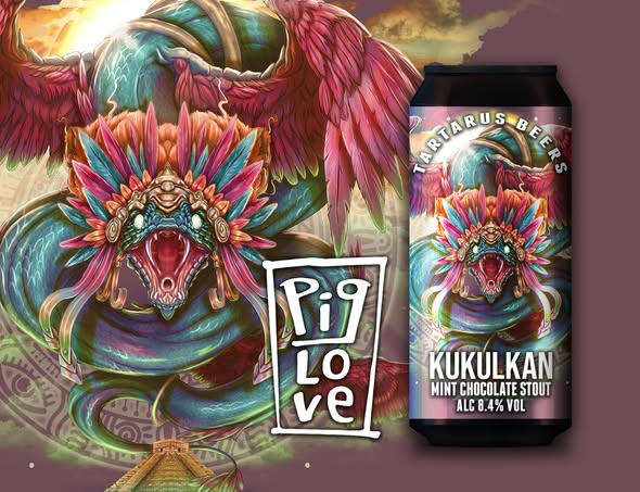 Kukulkan - Tartarus Beers Stout - Imperial / Double Pastry 440ml - 1