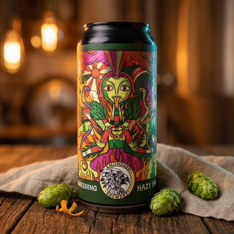 The Awakening - Amundsen Brewery IPA - New England / Hazy 440ml - 2