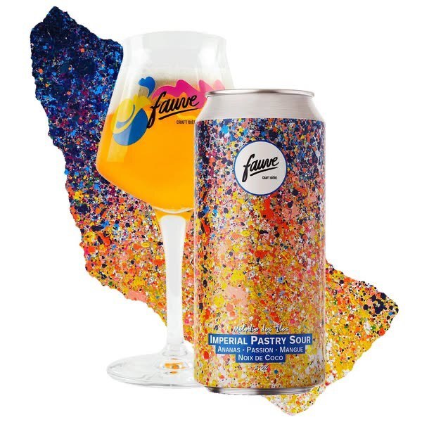 Mélodie des Îles - Fauve Sour - Smoothie / Pastry 440ml - 1