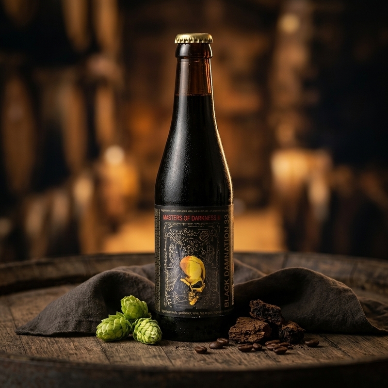 Black Damnation 33 A.K.A. Masters of Darkness III (BA Islay Peated Whisky)