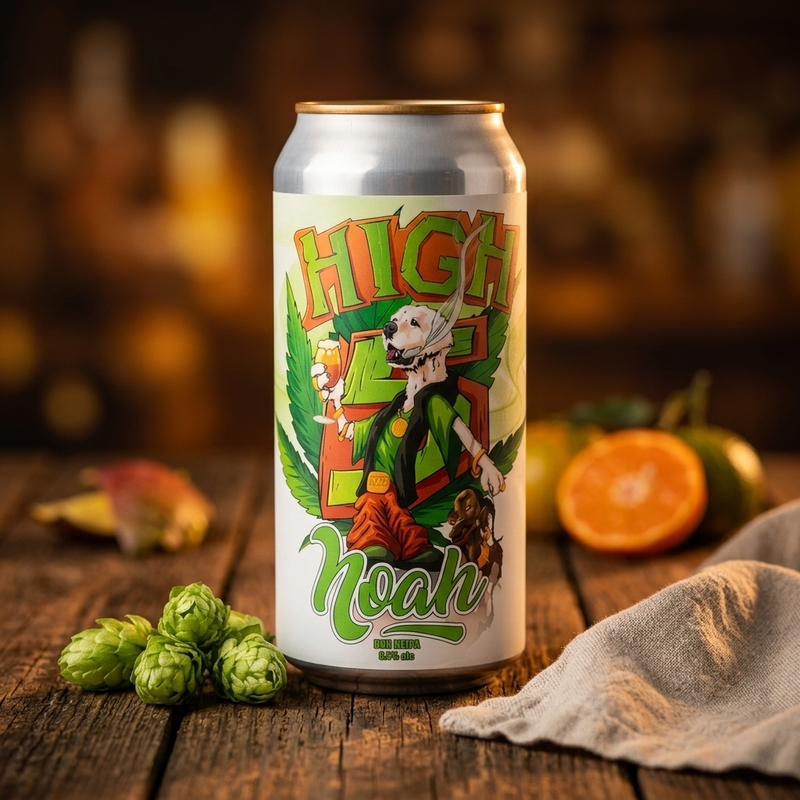 Bere Noah - High 5 Bier IPA - New England / Hazy 440ml - 1