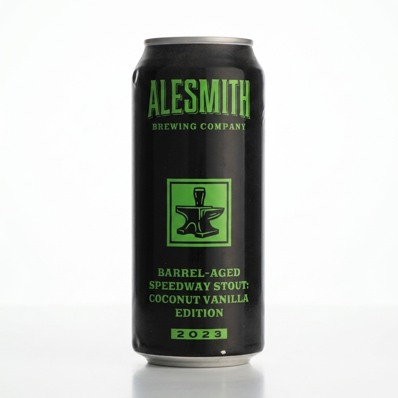 Barrel-Aged Speedway Stout: Coconut Vanilla Edition - AleSmith Brewing Company Stout - Imperial / Double Coffee 473ml - 2