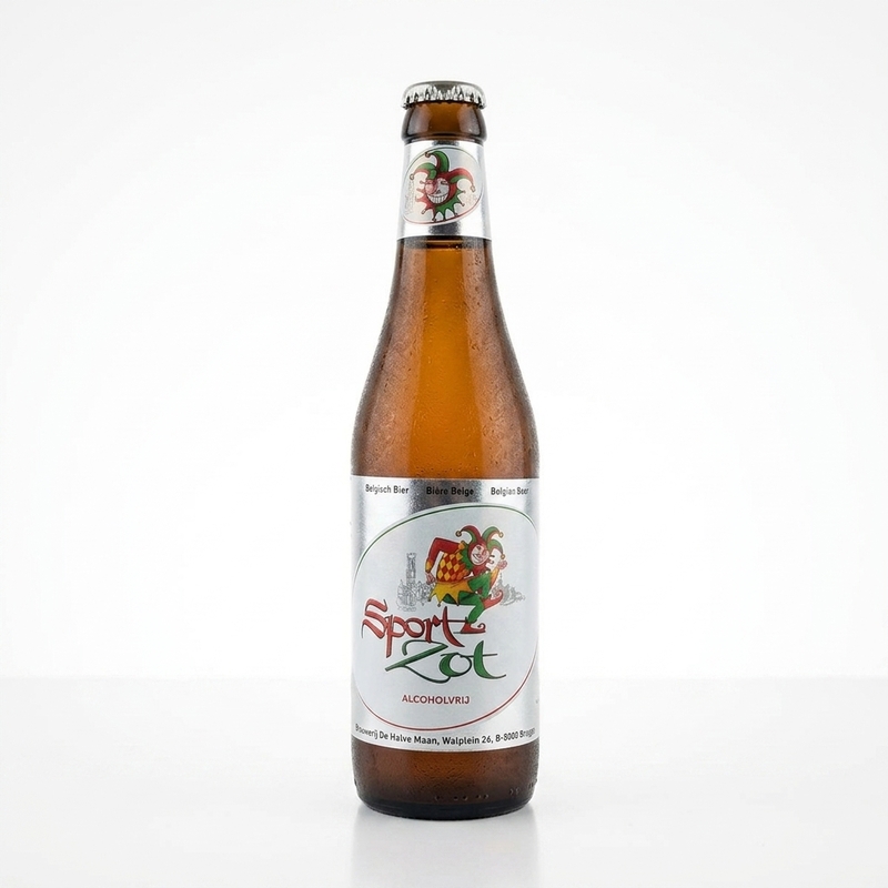 Brugse Sportzot - Brouwerij De Halve Maan Non-Alcoholic Beer - Other 330ml - 2