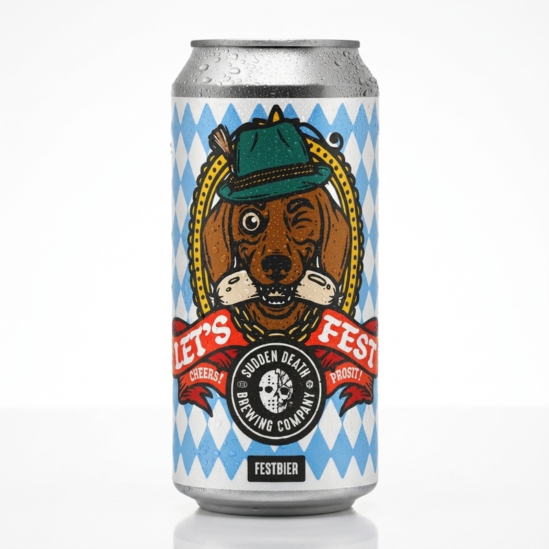 Let's Fest - Sudden Death Brewing Co. Festbier 440ml - 2