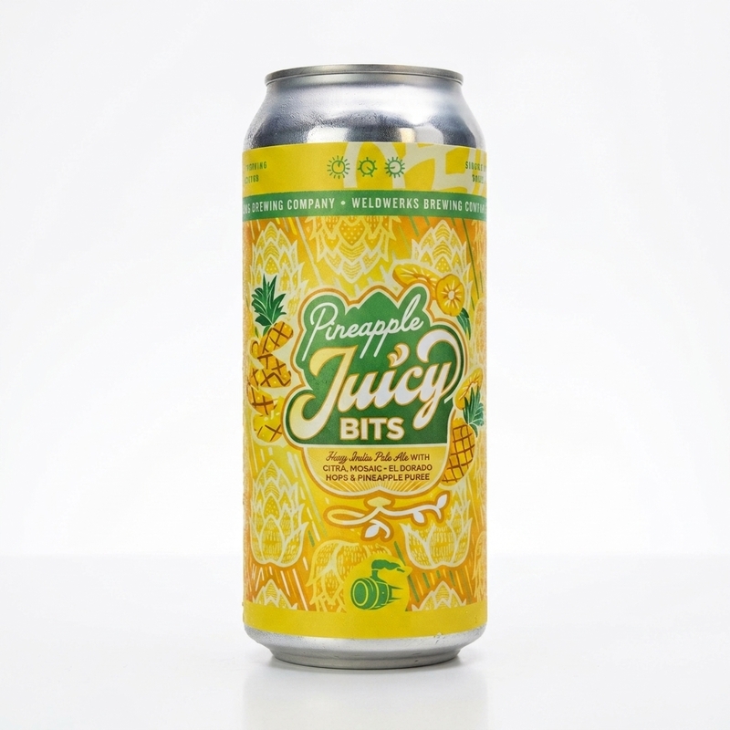 Pineapple Juicy Bits - WeldWerks Brewing Co. IPA - New England / Hazy 473ml - 2