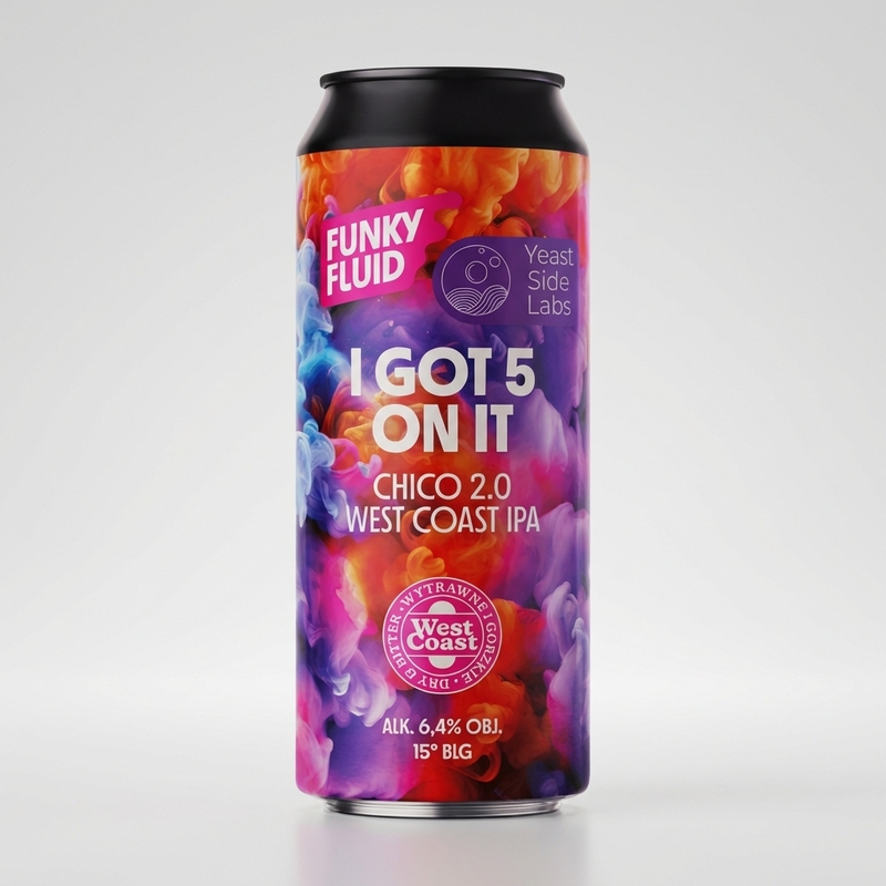 I Got 5 On It - Funky Fluid IPA - American 500ml - 1