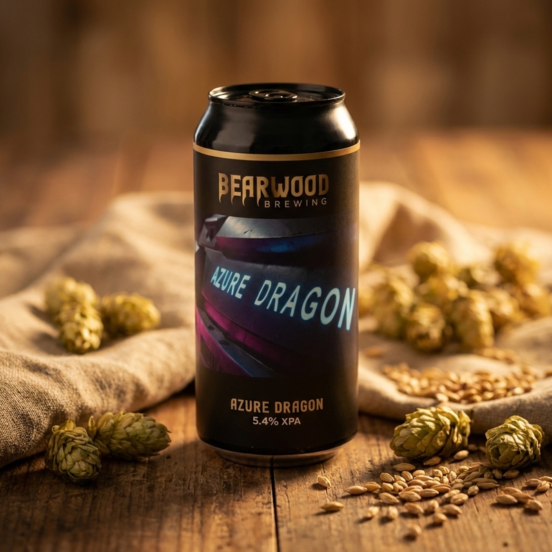 Azure Dragon - Bearwood Brewing Pale Ale - XPA (Extra Pale) 440ml - 2