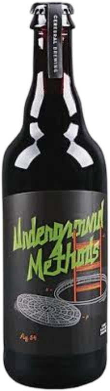 Underground Methods - Cerebral Brewing Stout - Imperial / Double 500ml - 1