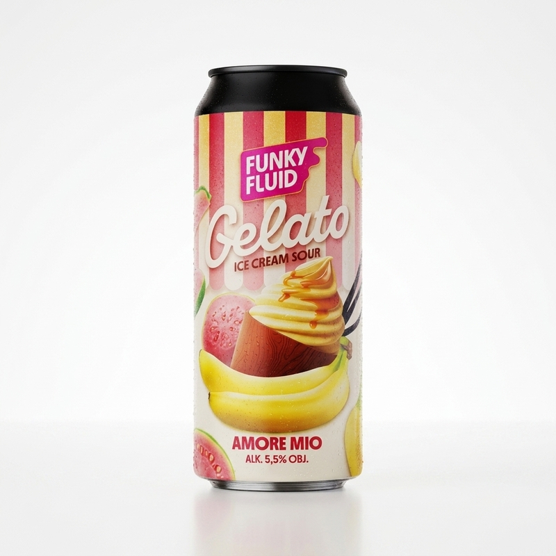 Gelato: Amore Mio - Funky Fluid Sour - Smoothie / Pastry 500ml - 2