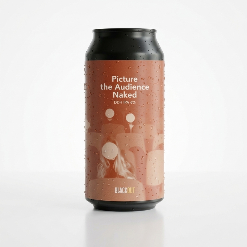 Picture The Audience Naked - Blackout Brewing IPA - New England / Hazy 440ml - 1