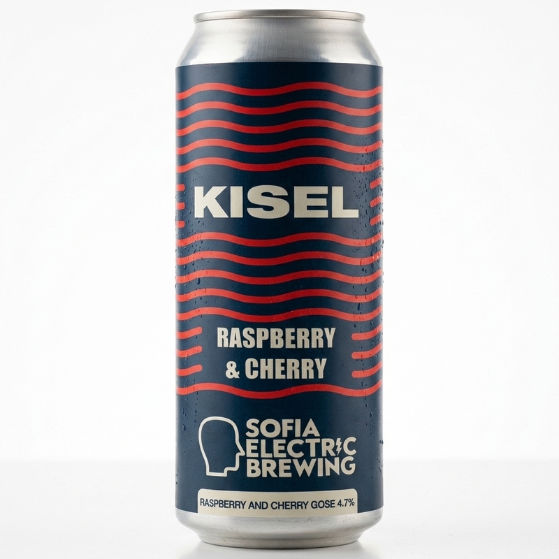 Kisel Raspberry & Cherry - Sofia Electric Brewing Sour - Fruited 500ml - 2