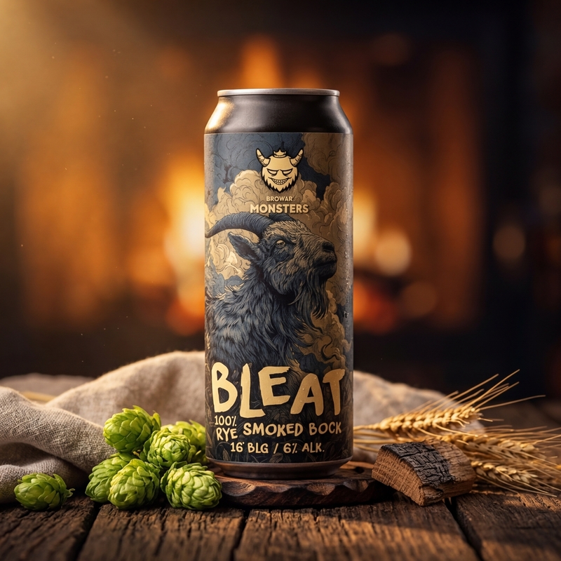 Bleat - Browar Monsters Rauchbier 500ml - 2