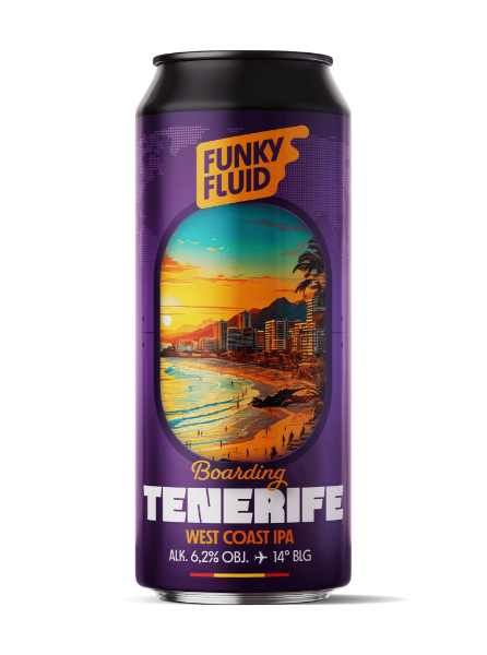 Boarding: Tenerife - Funky Fluid IPA - American 500ml - 1