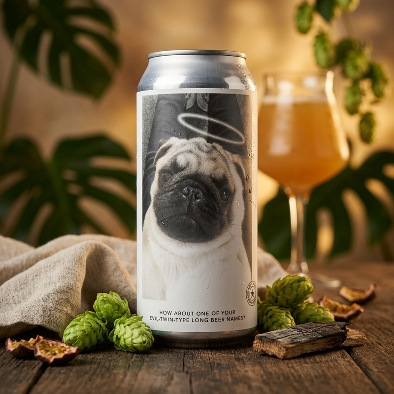 HOW ABOUT ONE OF YOUR EVIL-TWIN-TYPE LONG BEER NAMES? / Monkish