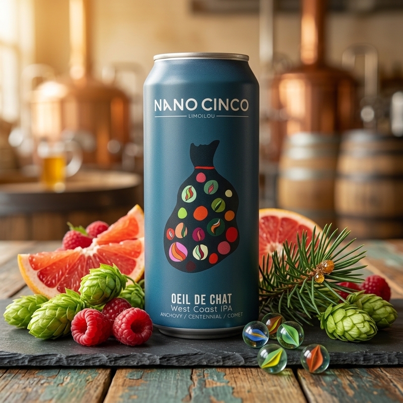 Oeil De Chat - Nano Cinco IPA - American 473ml - 1