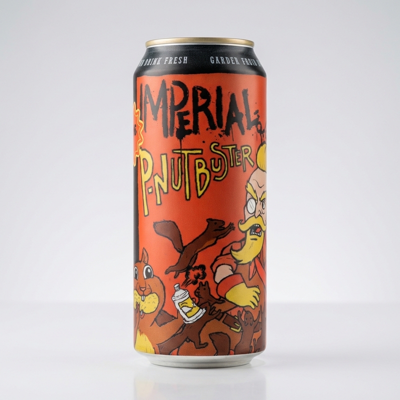 IMPERIAL P-NUT BUSTER - AMANDE - BreWskey Stout - Imperial / Double Pastry 473ml - 1