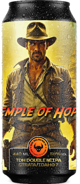 Temple of Hops - Game Over Brewing Co. IPA - Imperial / Double New England / Hazy 440ml - 1