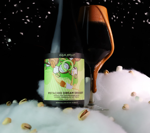 Pistachio Dream Dessert - Equilibrium Brewery Stout - Imperial / Double Pastry 500ml - 1