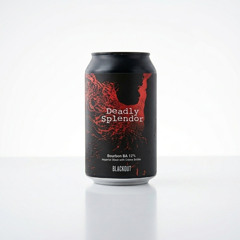 Junk Deluxe Rye Whiskey BA - Blackout Brewing Stout - Imperial / Double 330ml - 1