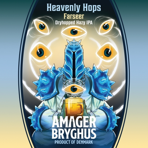 Heavenly Hops: Farseer - Amager Bryghus IPA - New England / Hazy 440ml - 1
