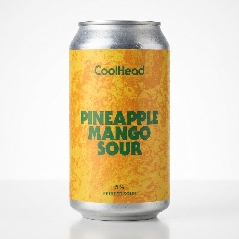 Pineapple Mango Sour - CoolHead Brew Sour - Fruited 440ml - 2
