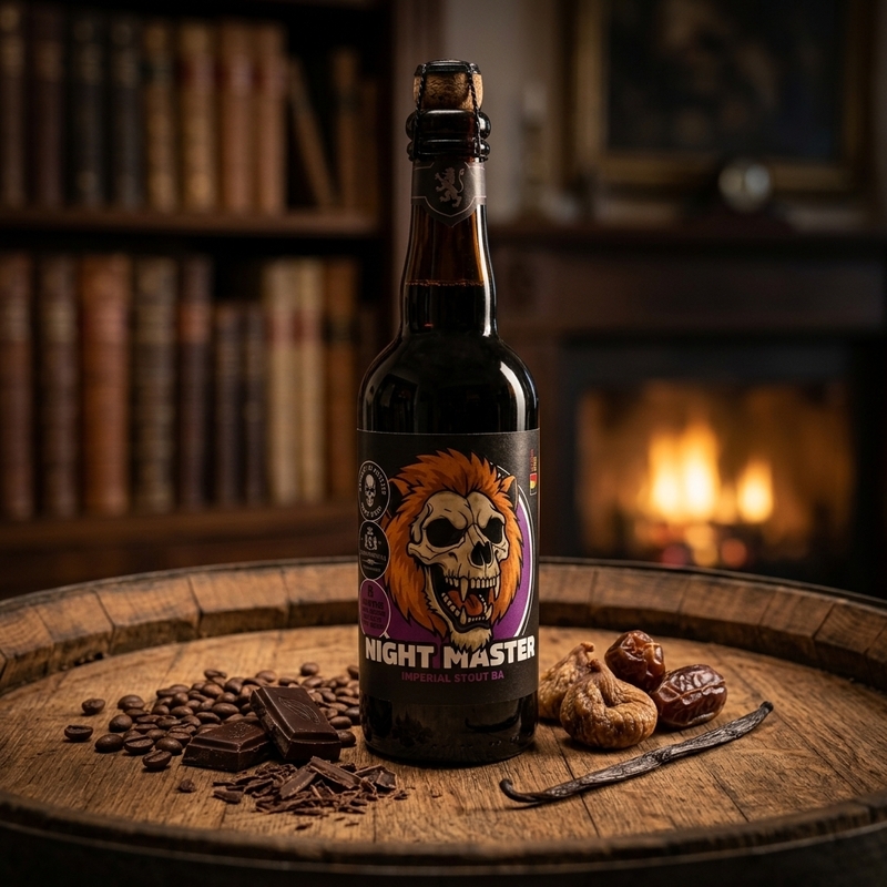 Meester Midnight Porter Double BA - Brewery De Meester Porter - Imperial / Double 330ml - 2