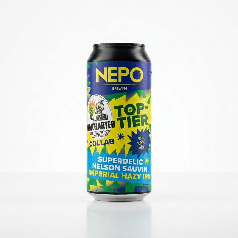 Top-Tier - Uncharted IPA - Imperial / Double New England / Hazy 500ml - 2