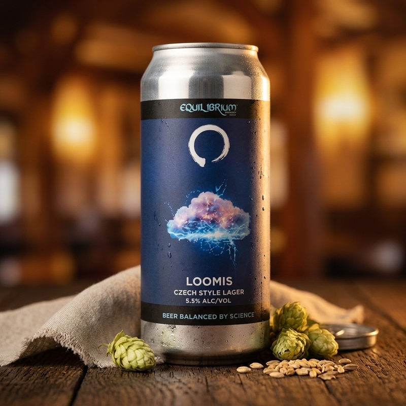 Loomis - Equilibrium Brewery Lager - Světlé (Czech Pale) 473ml - 1